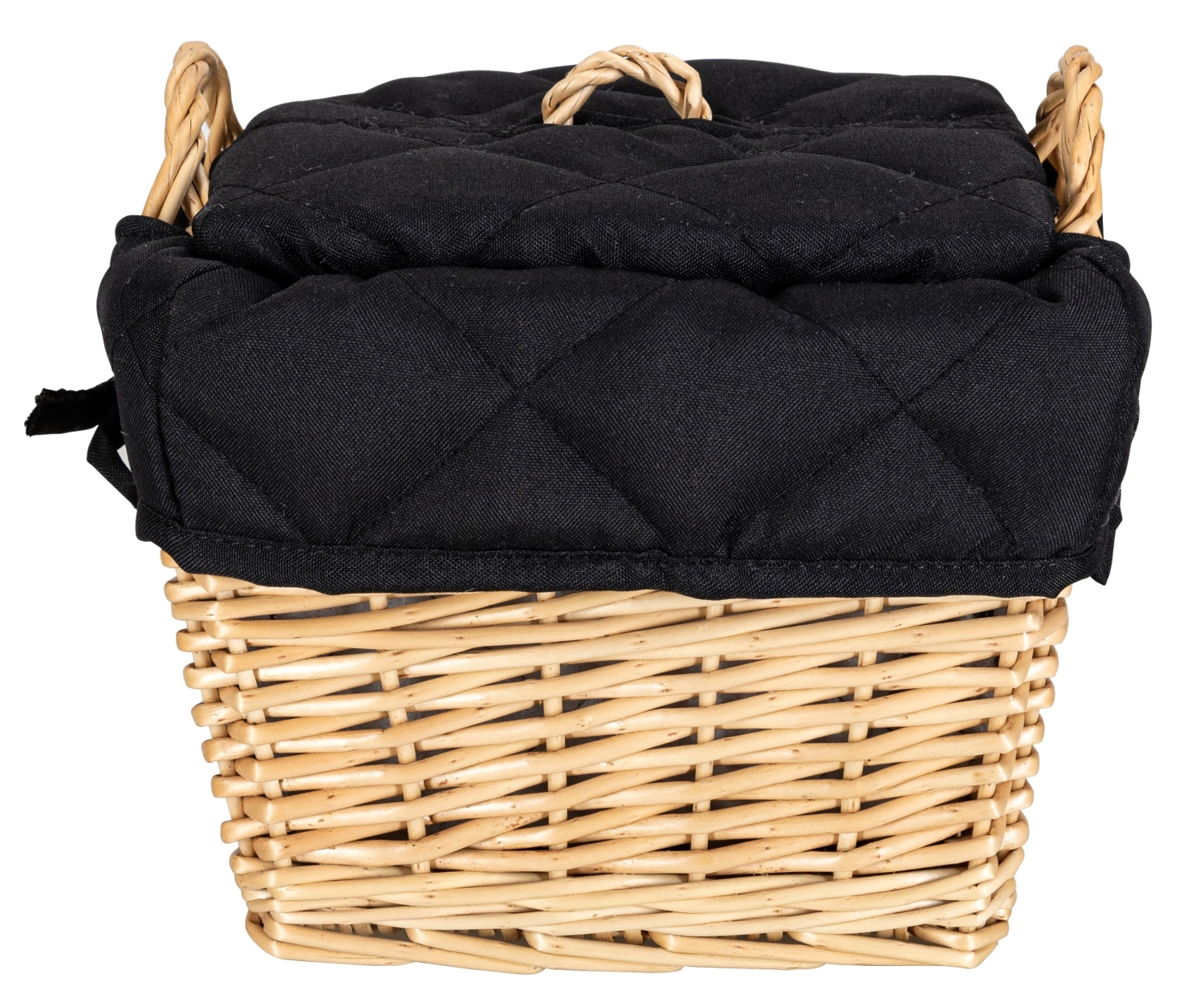 Panier à pain et à pommes de terre  Black ,osier, 21 x 21