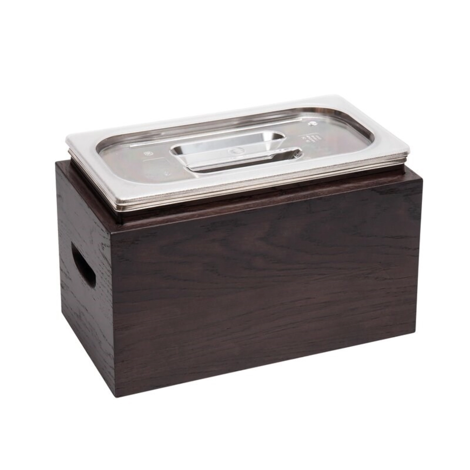 SMILE Eisbehälter doppelwandig 34x19x19cm Wenge