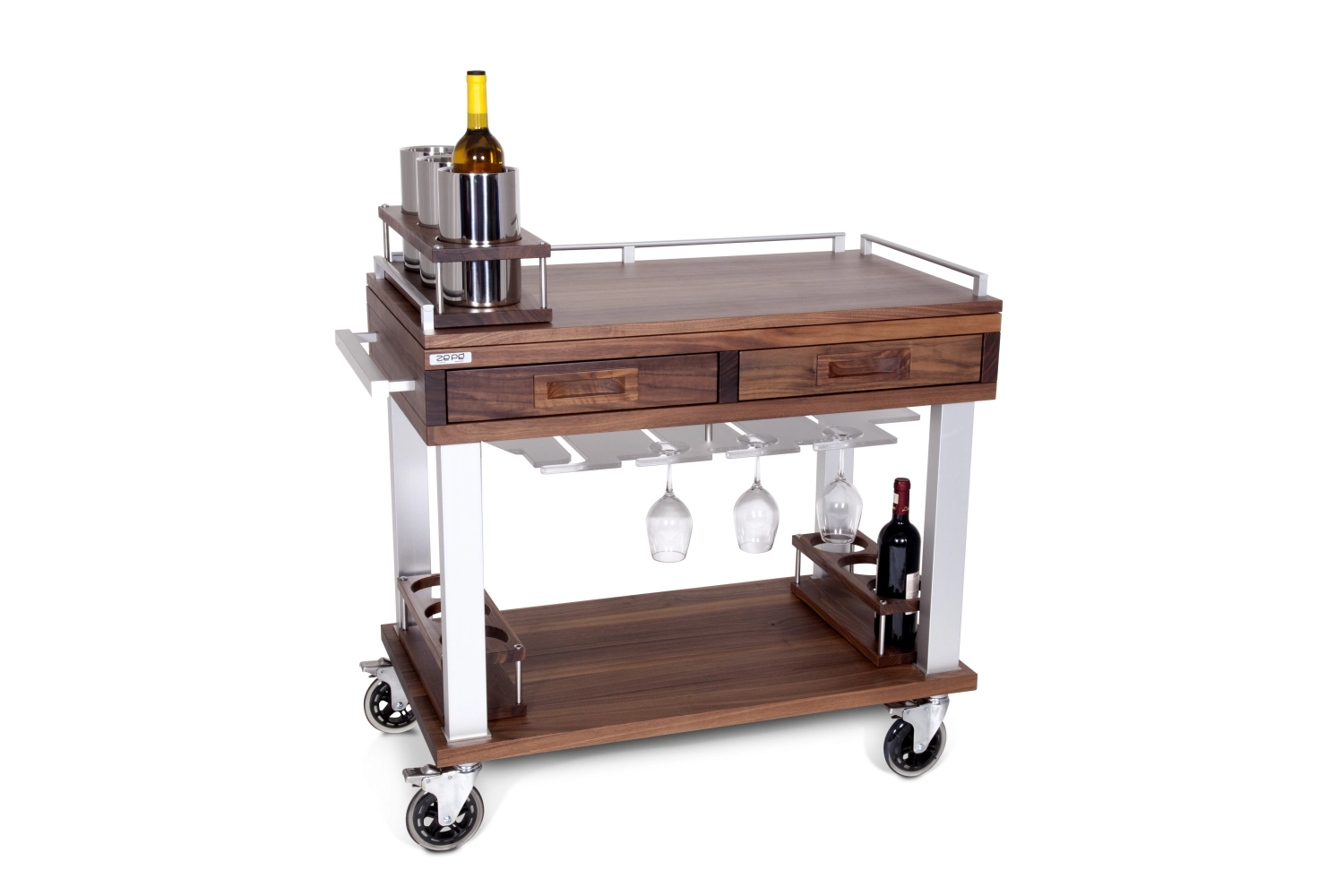 NATURE Chariot de service vin & liqueur