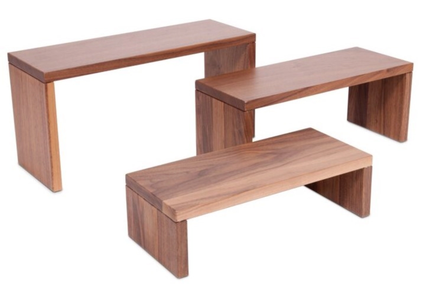 NATURE Set de 3 rehausseurs de buffet