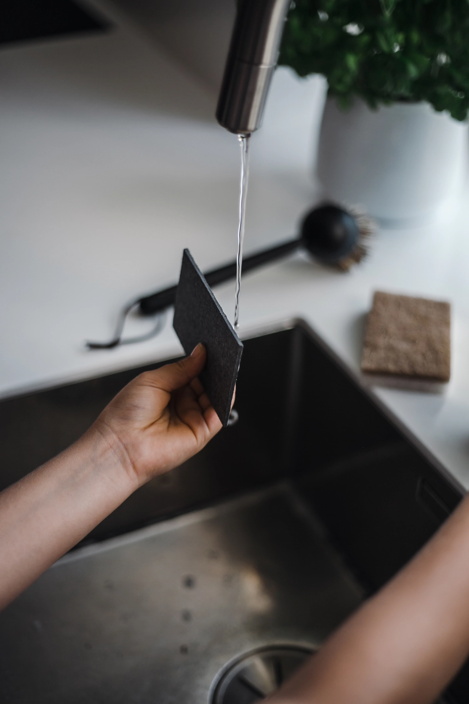 2 pcs éponge pop-up 11x6.5cm h0.6cm