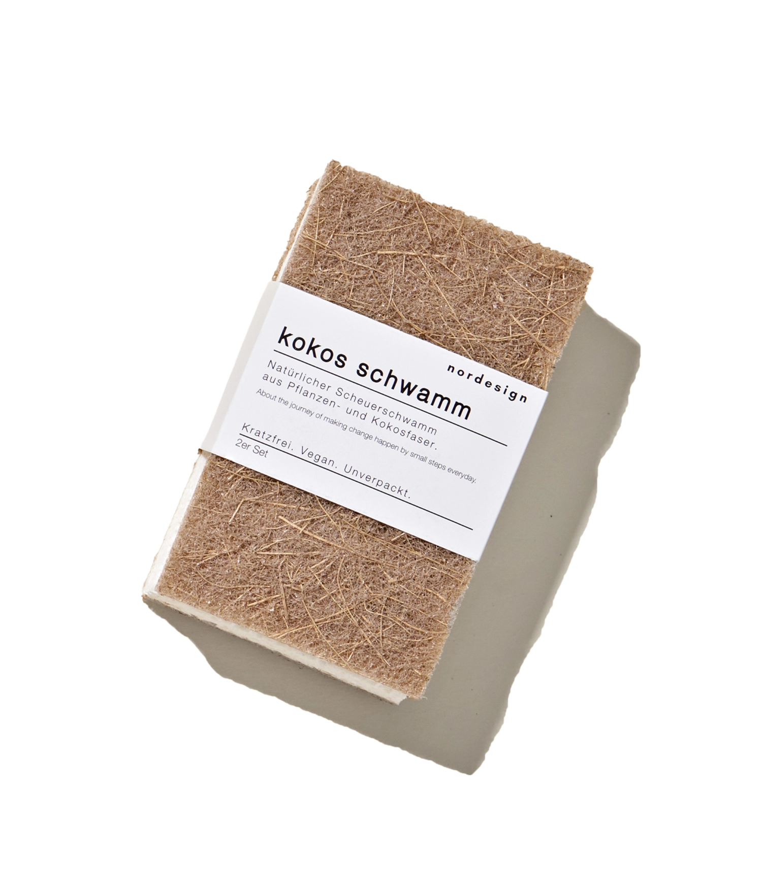 2er Set Kokos-Schwamm