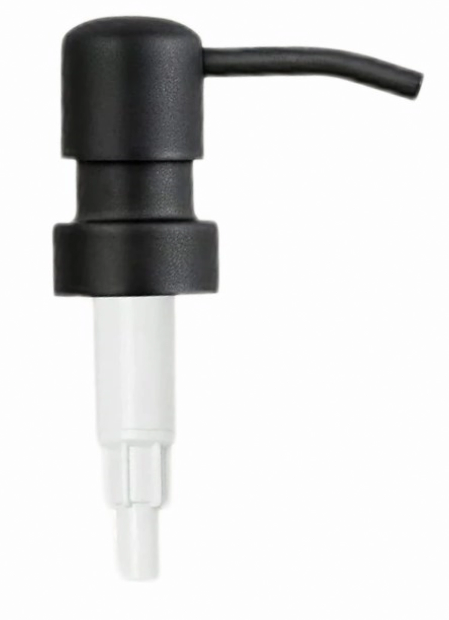 Distributeur de pompe en acier inoxydable noir