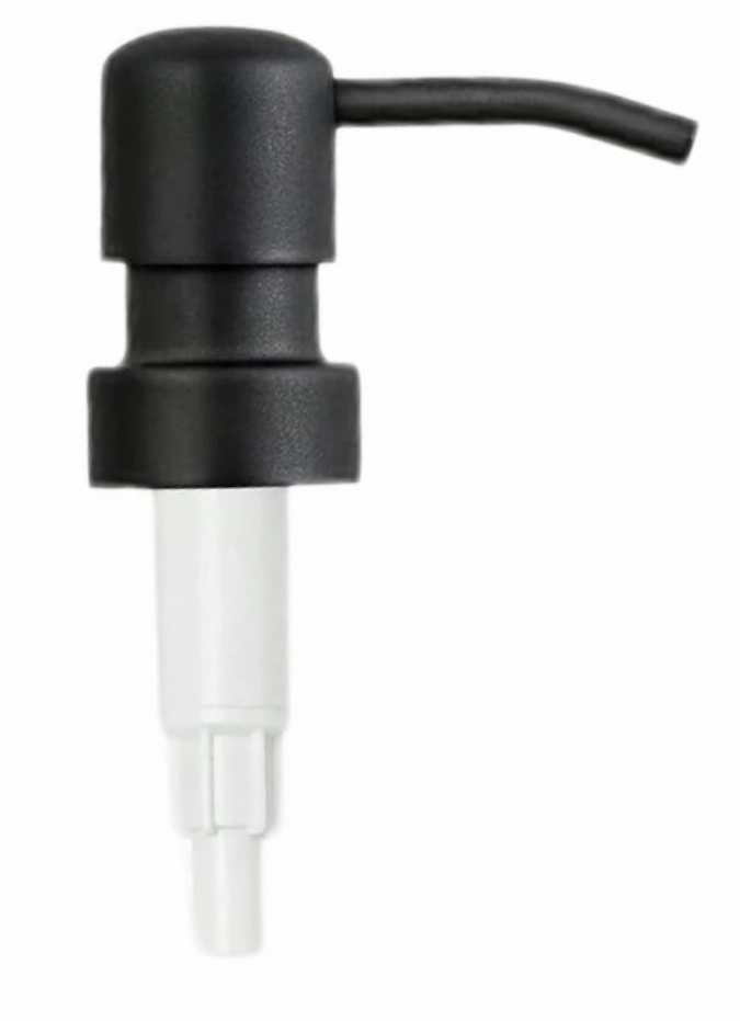 Distributeur de pompe en acier inoxydable noir