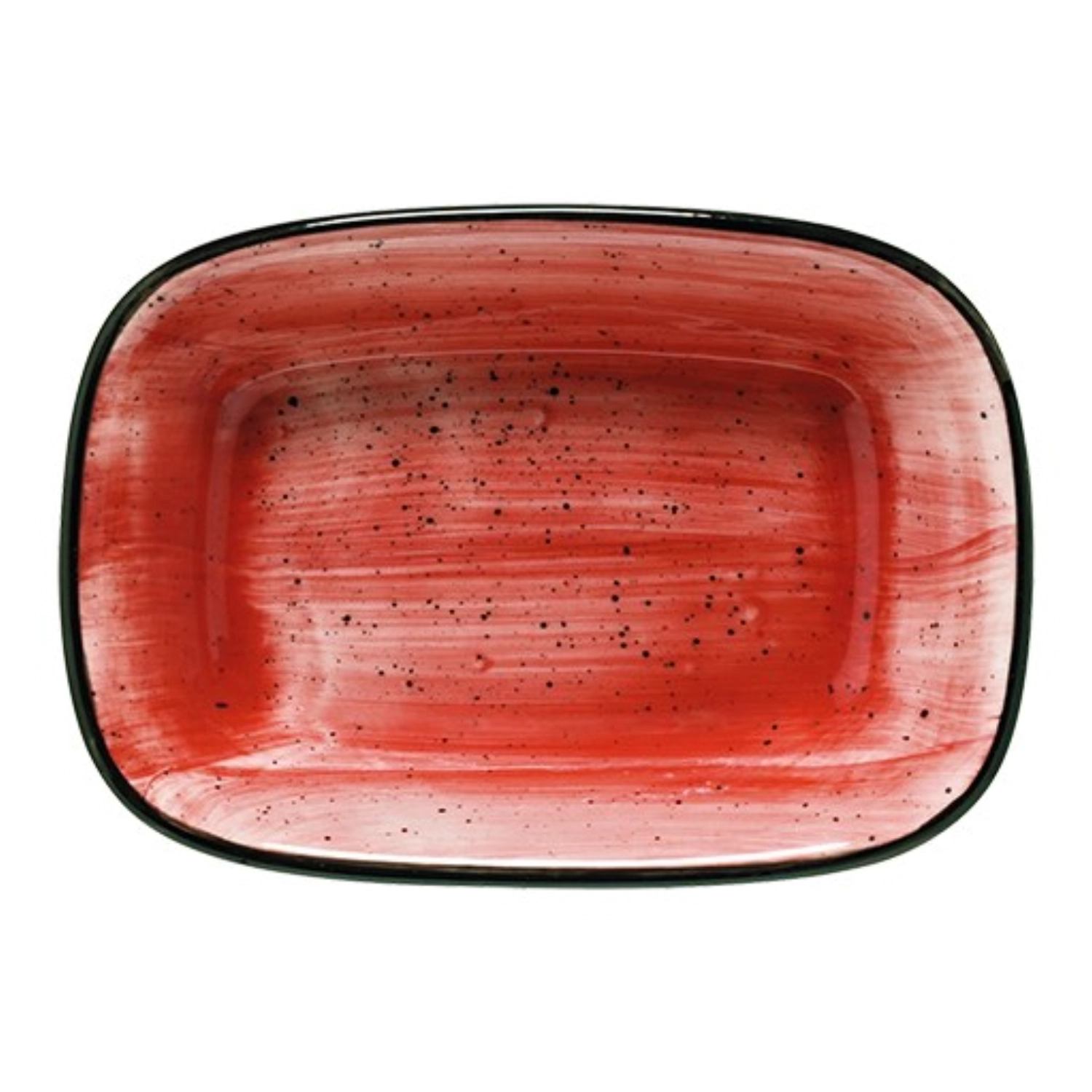 Assiette rectangulaire Aura Passion Gourmet 14x10cm