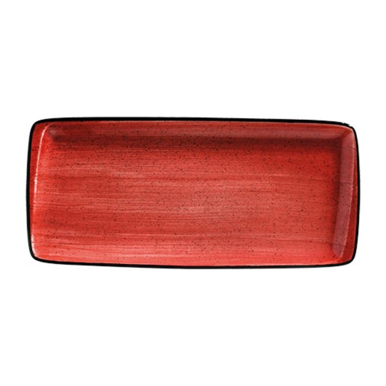 Assiette rectangulaire Aura Passion Moove 34x16cm