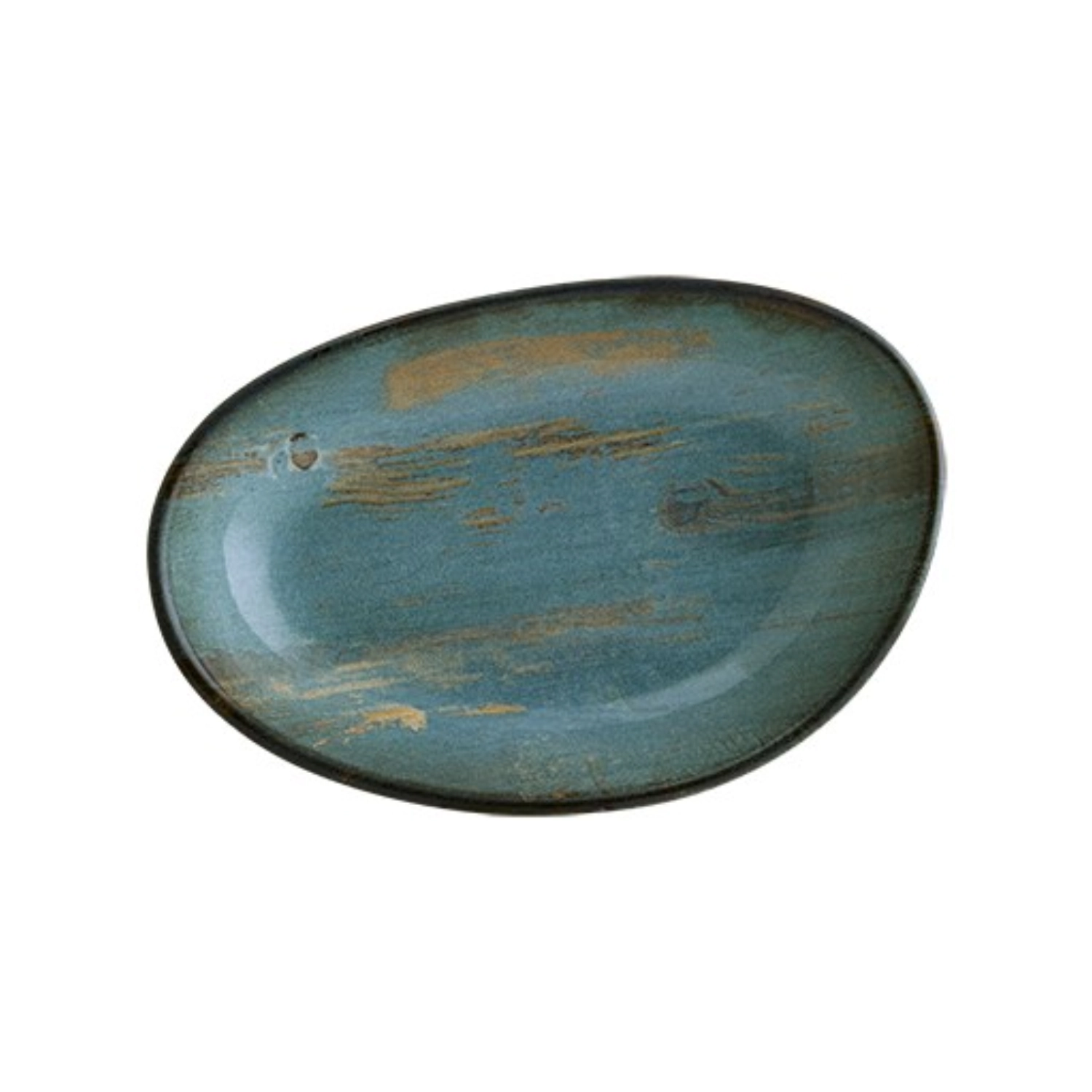 Madera Mint Vago assiette ovale 15x8.5cm