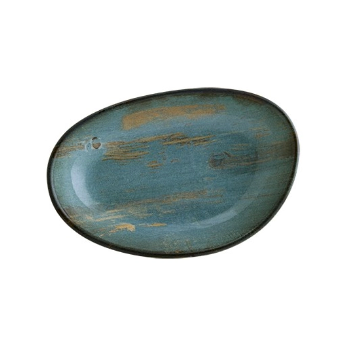 Madera Mint Vago assiette ovale 15x8.5cm