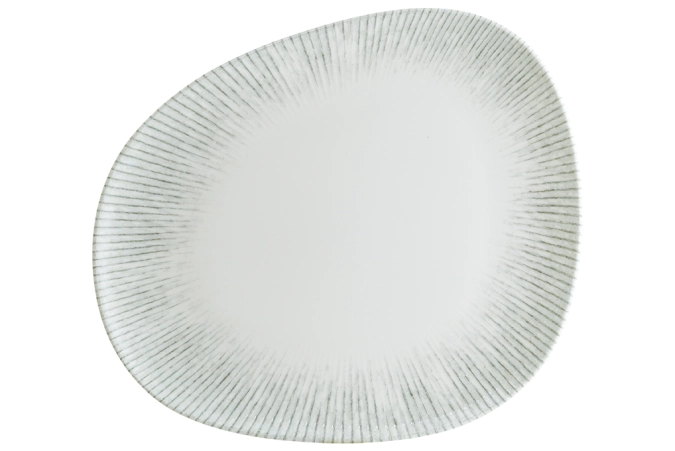 Assiette plate Iris Vago 33cm