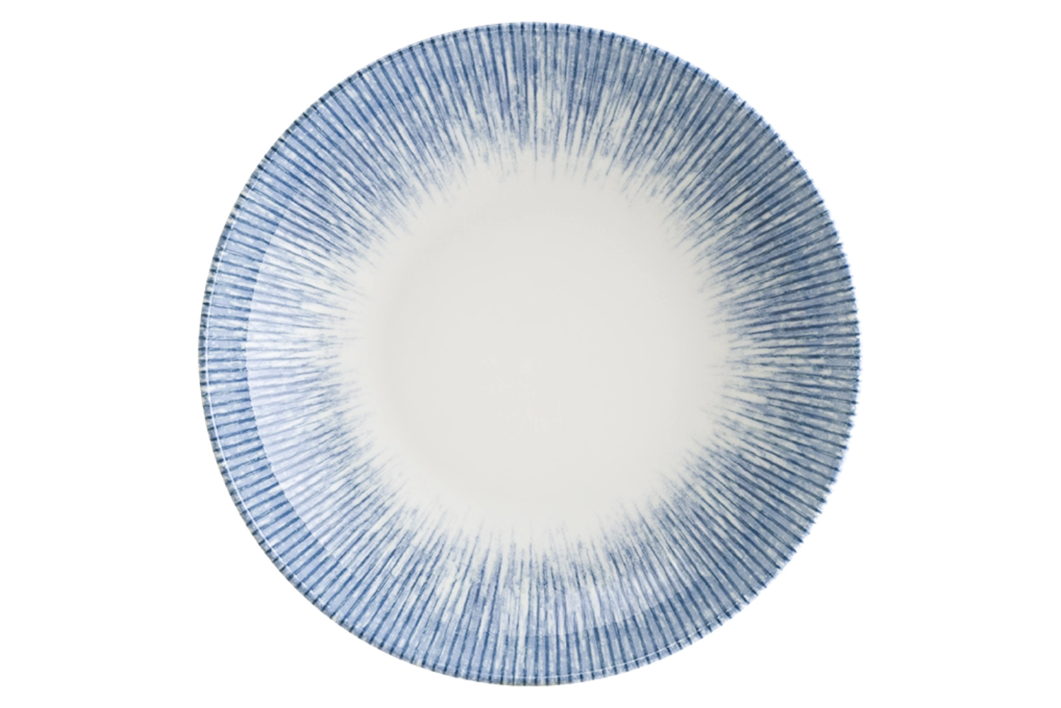 Iris Denim Bloom assiette creuse 25cm 1.3l