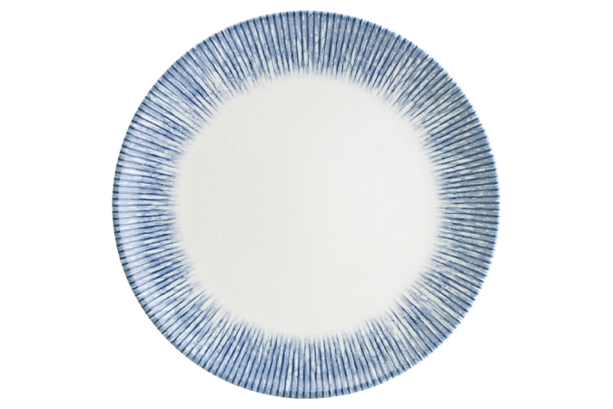 Assiette plate Iris Denim Gourmet 30cm