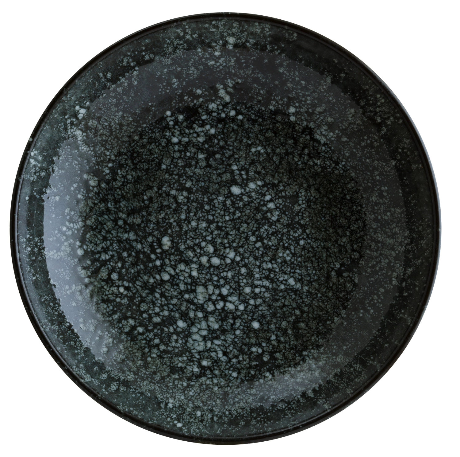 Assiette Cosmos Black Bloom profonde 23cm 1l