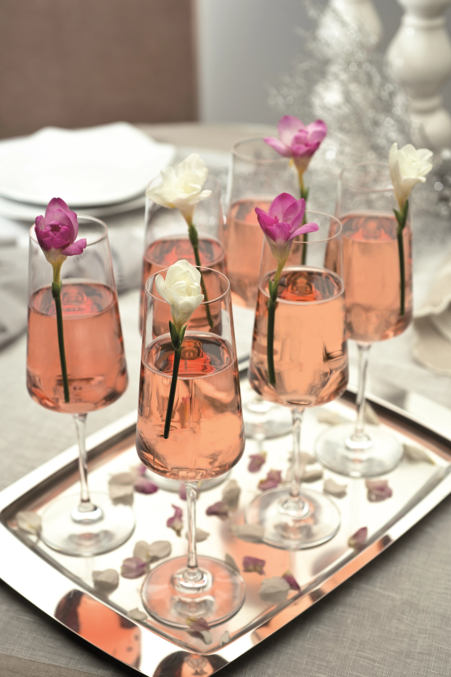 Set de 6 calices Aria Flute