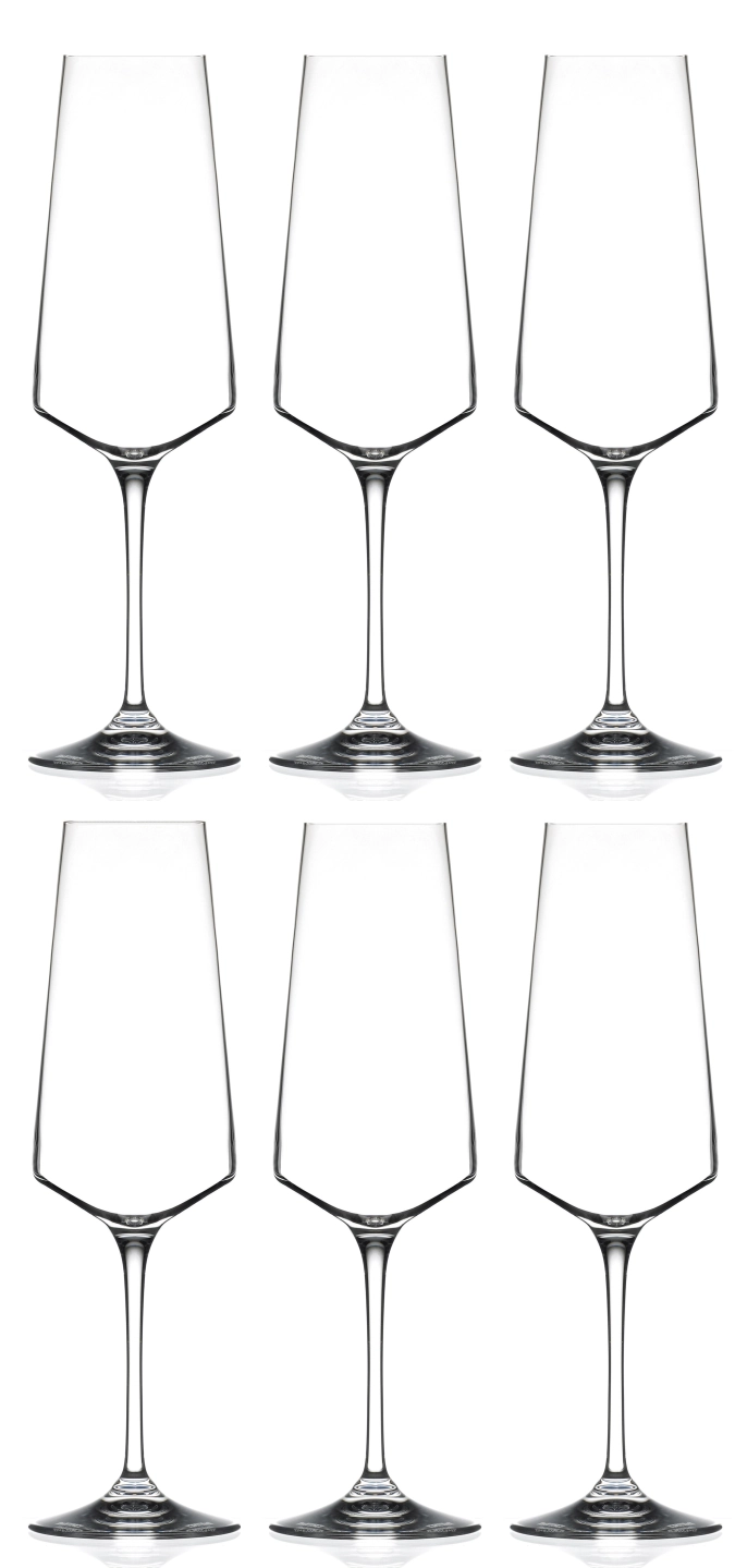 Set de 6 calices Aria Flute