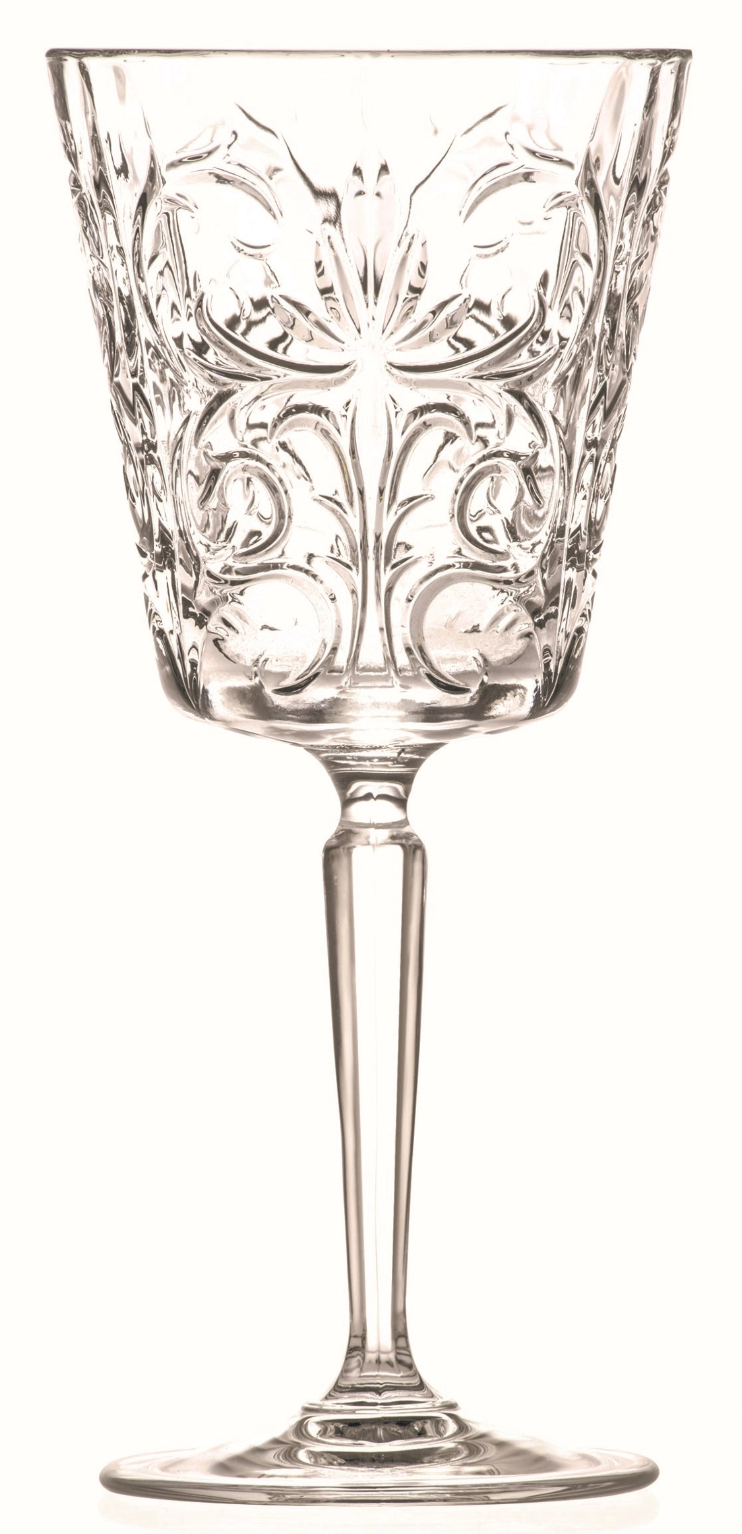 Set de 6 verres à vin tattoo ø8.8 h19.4 cm, 29cl