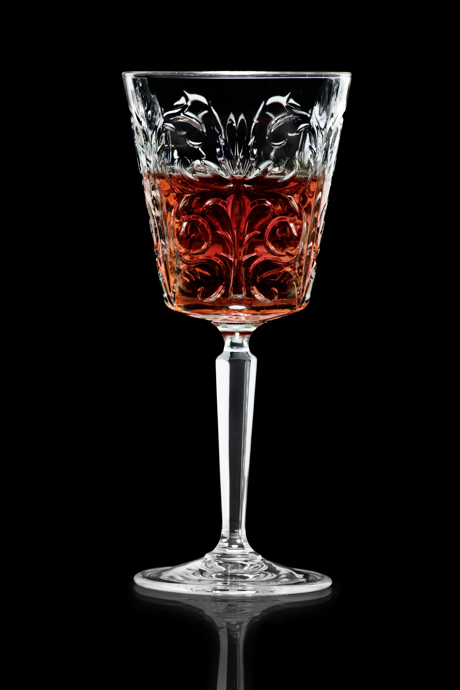 Set de 6 verres à vin tattoo ø8.8 h19.4 cm, 29cl