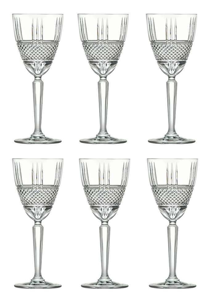 6er Set Brillante Weinglas