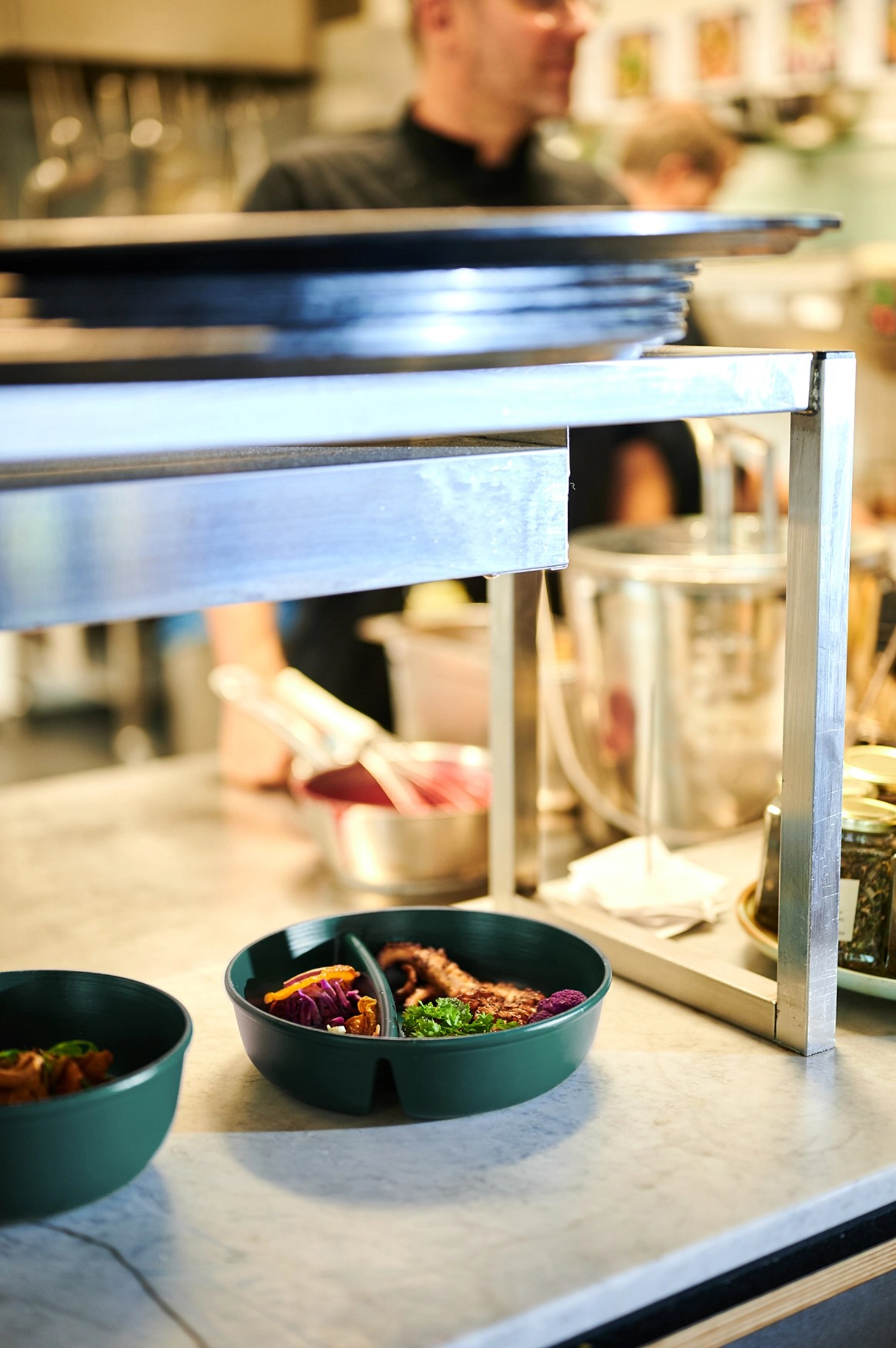 Bol réutilisable Trio Pro 2x250 + 500 ml, pin nordique