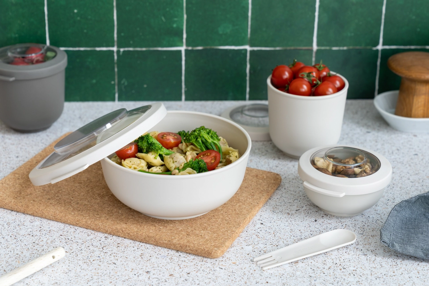 Amuse life snack bol 200ml ø105x64mm beige