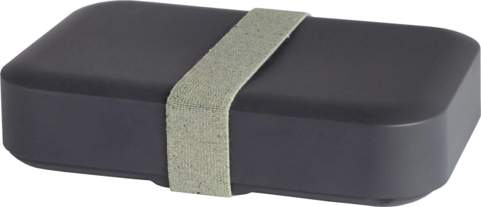 Amuse plus boîte à lunch zero waste 210x140x50mm gris