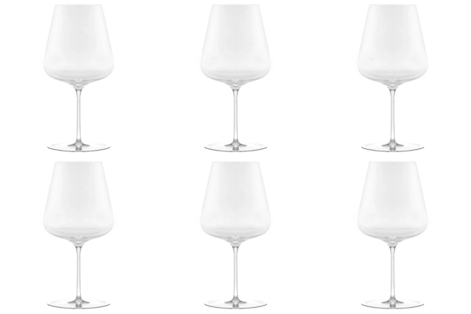 Lot de 6 verres Grassl 1855 Vigneron S. 760 ml H : 230 D : 1