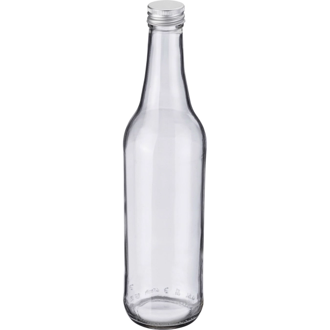 Bouteille à goulot 500ml, avec bouchon vissant 28 mm