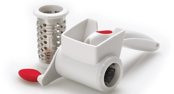 Surface glide tech râpe tambour duo blanc