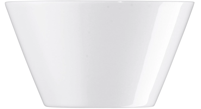Tric blanc bol conique 12cm