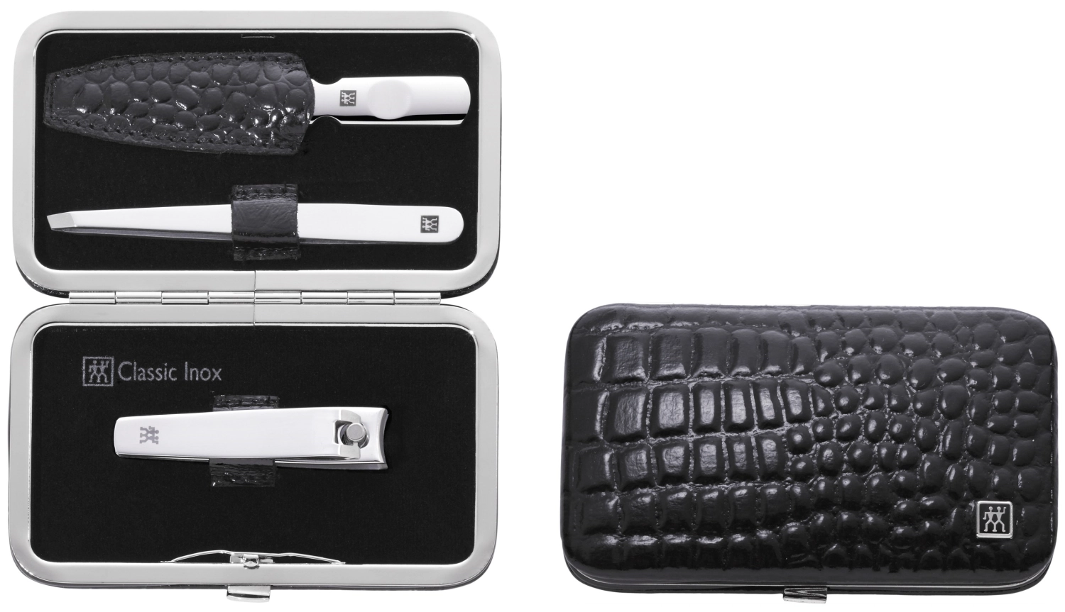 Etui cadre sw laqué croco, , 3pcs.