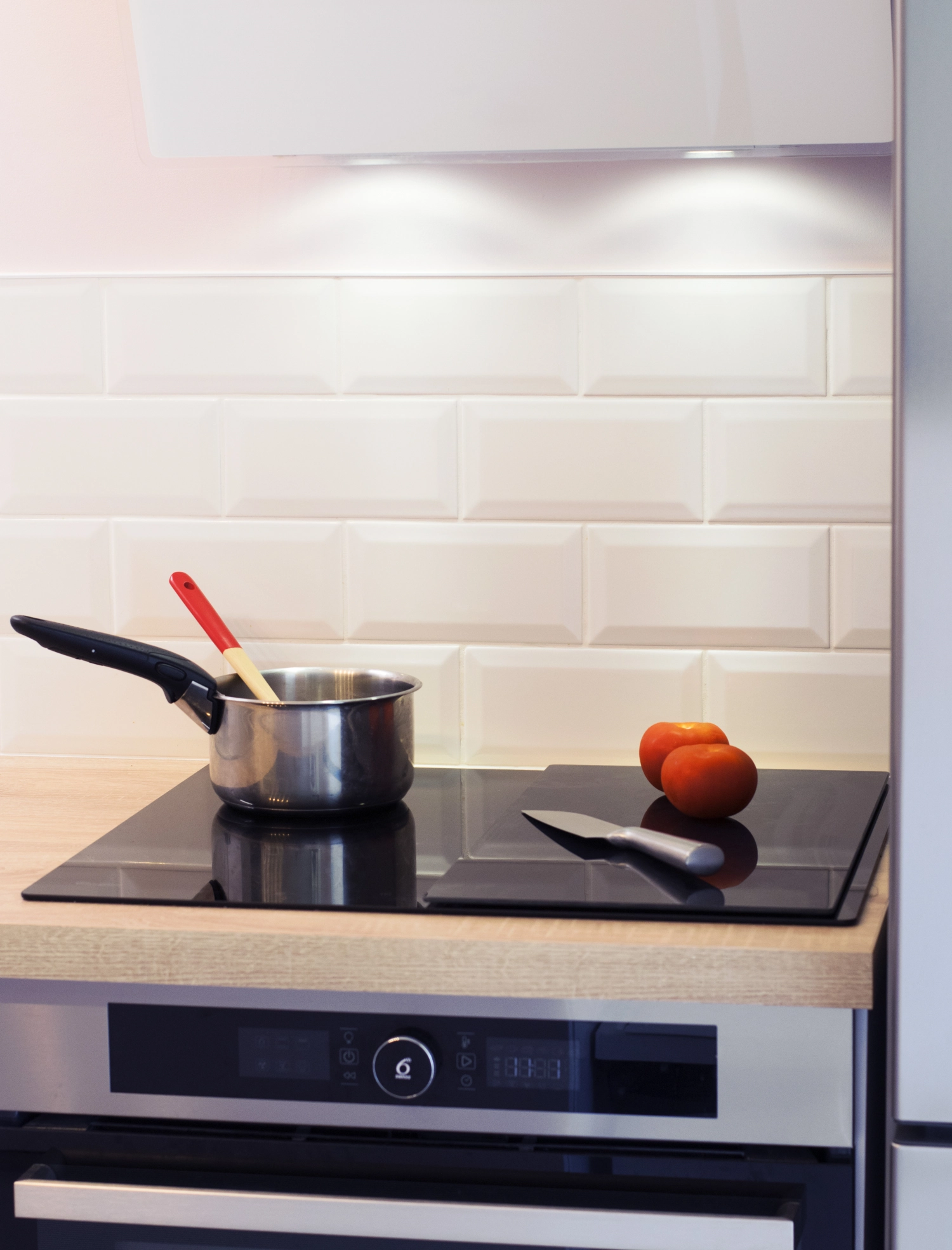 Couvercle vitrocéramique surface nervurée