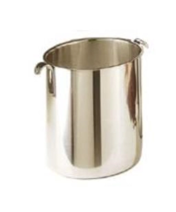 Bain marie rond 10lt sans couvercle avec crochets de préhen.