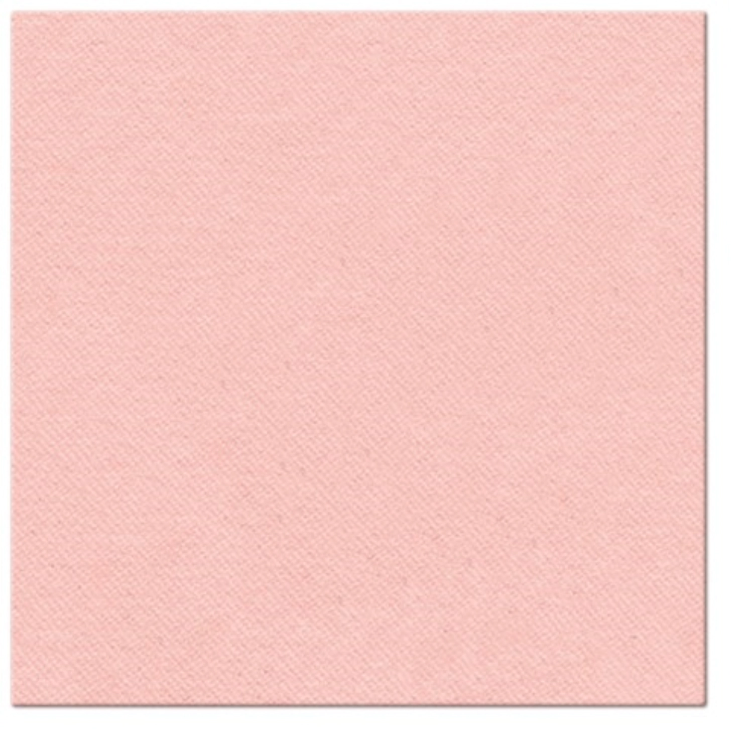 Servietten Dinner 50x Unifarbe rosa, 40x40cm