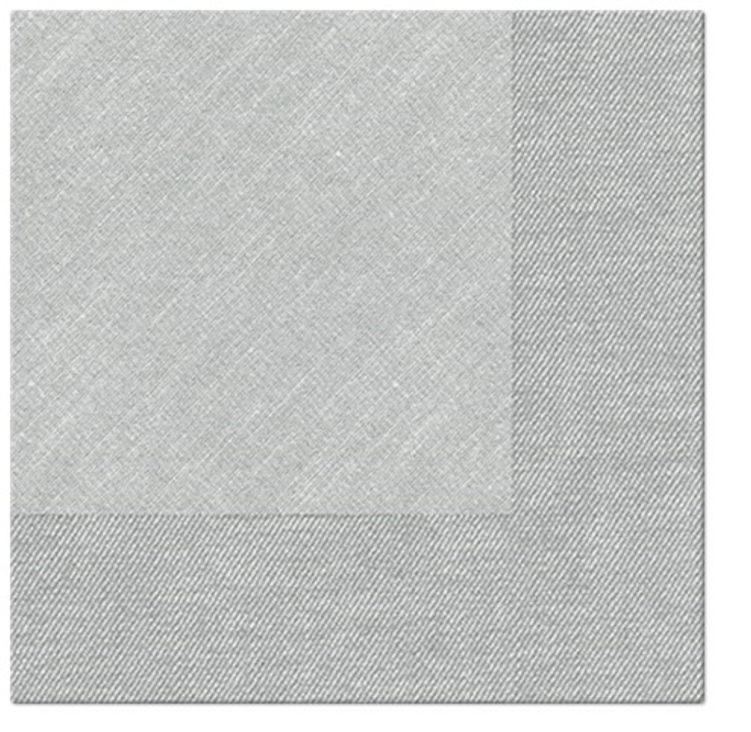 Serviettes dinner 50x bamberg gris, 40x40cm