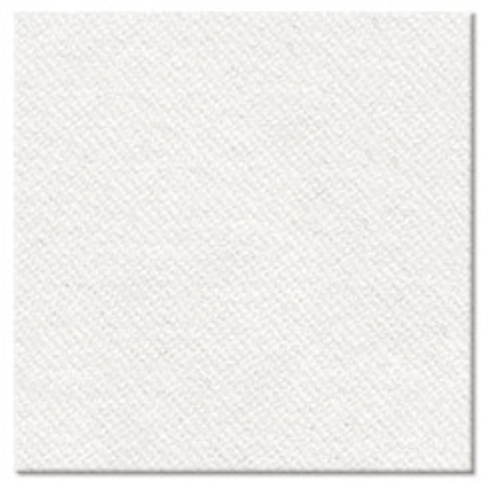 Servietten Cocktail 100x Uni weiss, 20x20cm