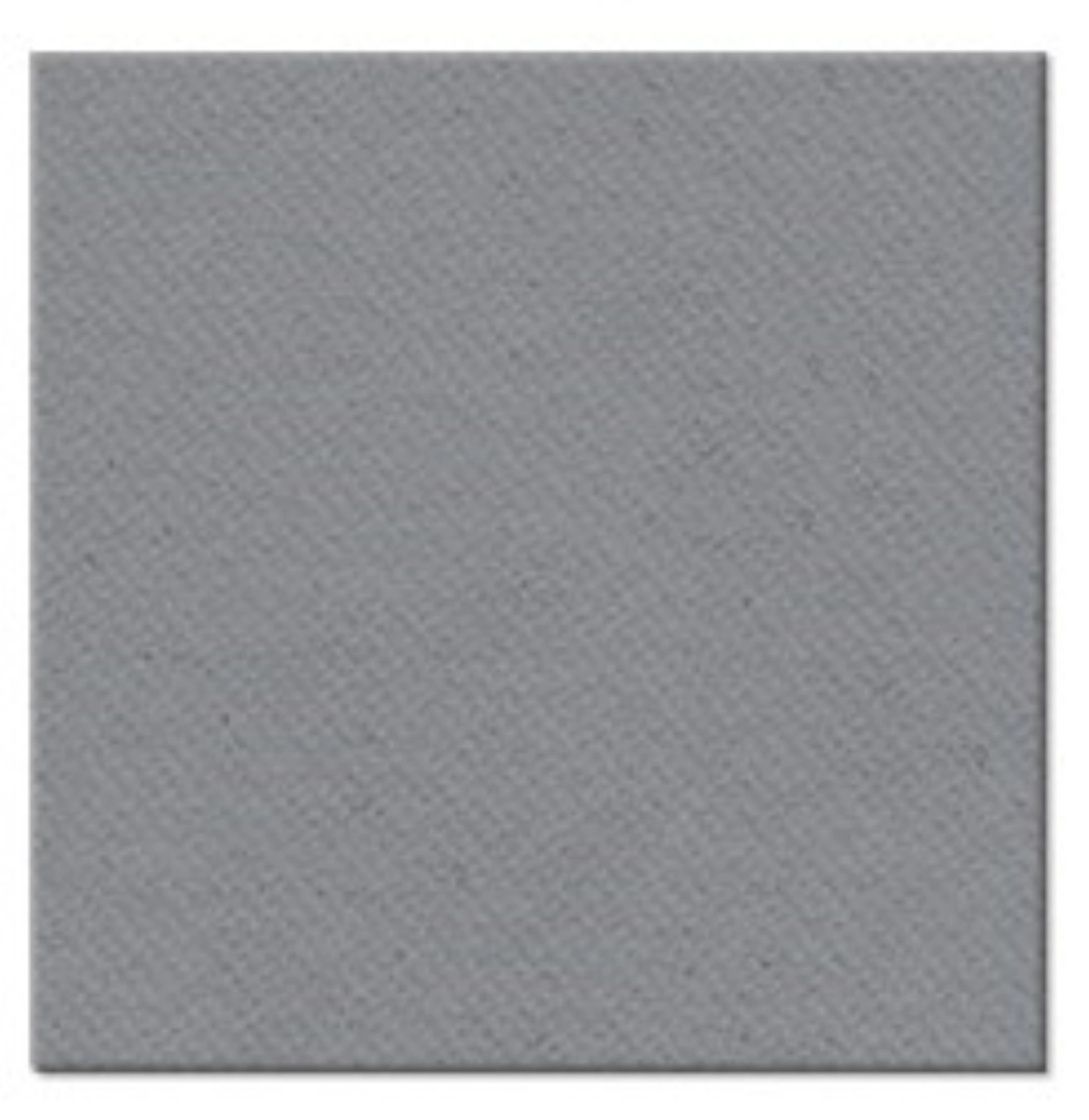 Servietten Cocktail 100x Uni grau, 20x20cm