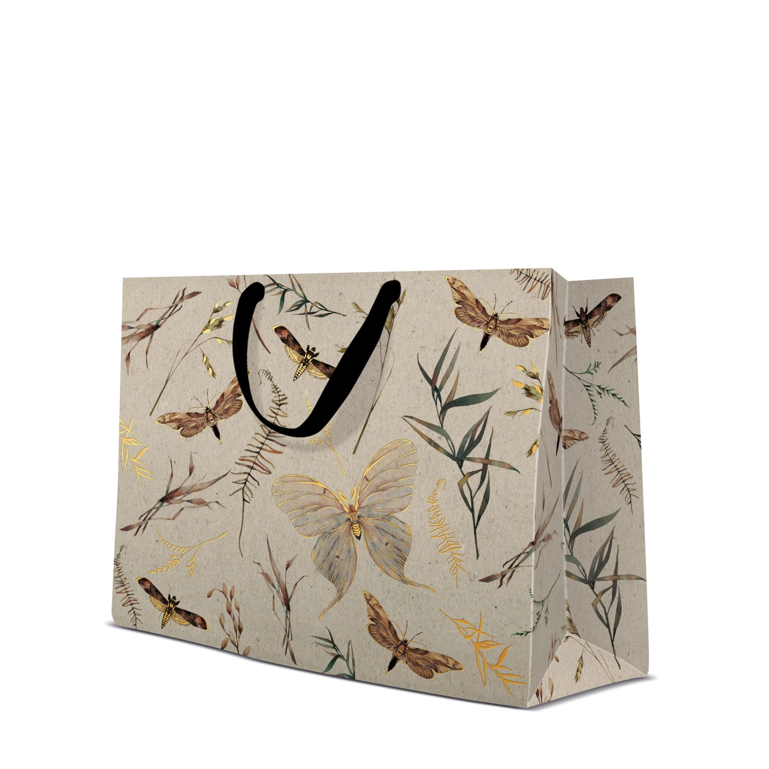 Sac cadeau Moths 33.5x26.5x13cm