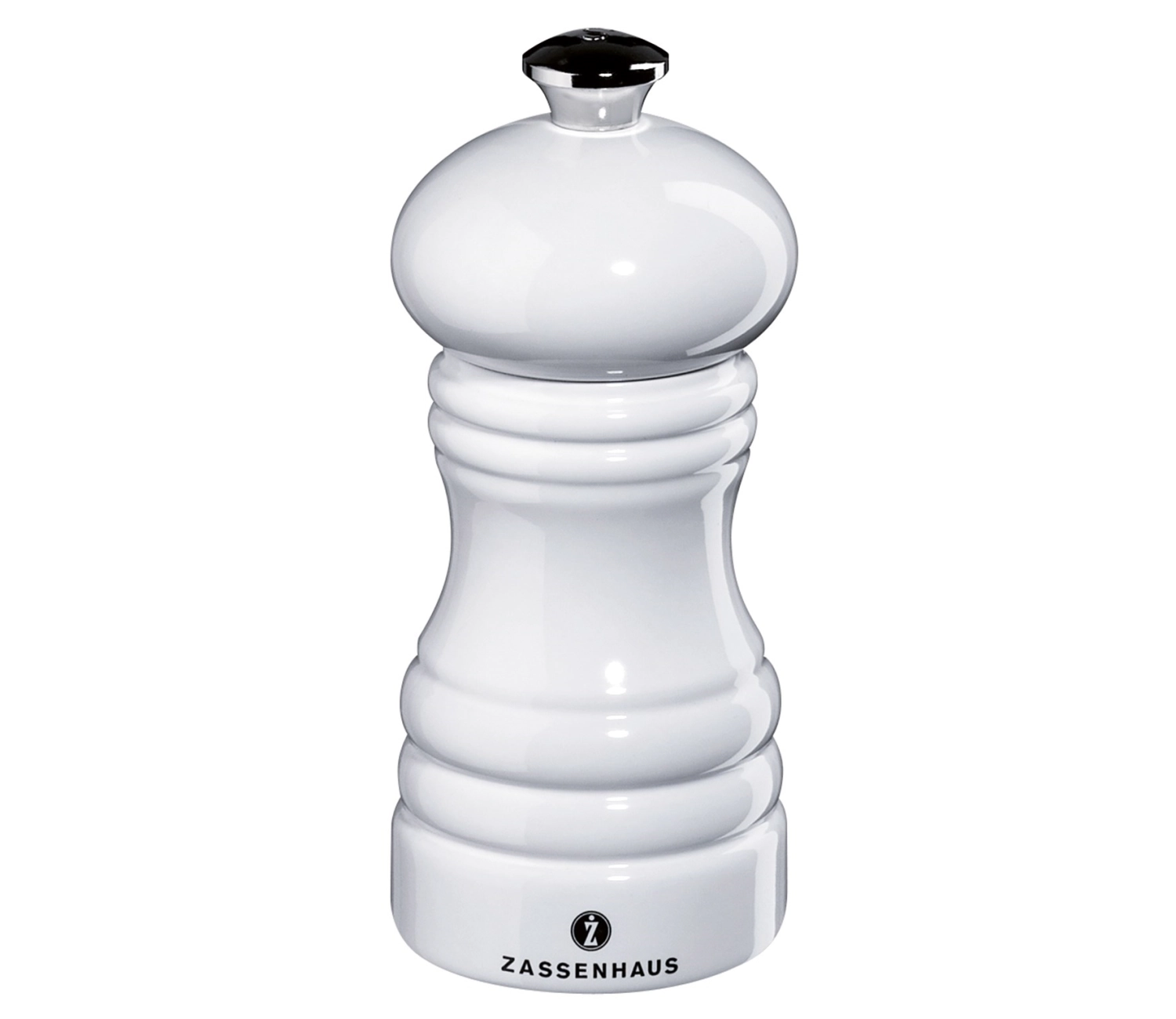 Moulin à poivre Berlin 12 cm blanc brillant
