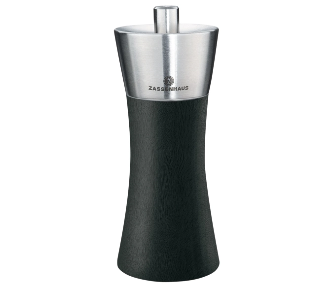 Salzmühle Augsburg 14 cm schwarz matt