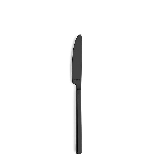 Metropole pvd 18/0 noir couteau à dessert, 20.5cm