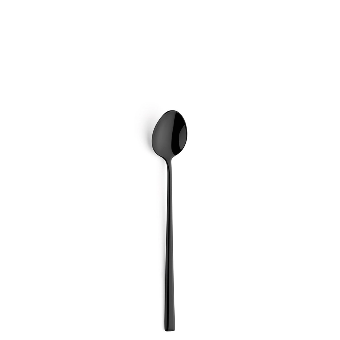 Metropole PVD 18/10 schwarz Latte Macchiato Löffel, 18 cm