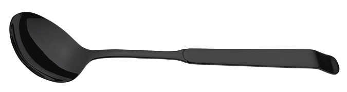 Buffet PVD schwarz Salatlöffel gross 29 cm
