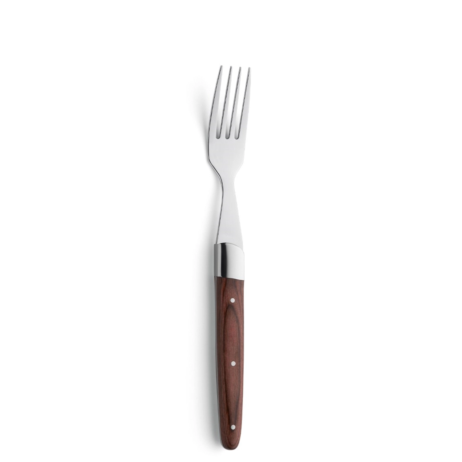 Royal Steakgabel 13/0, Griff Pakkaholz