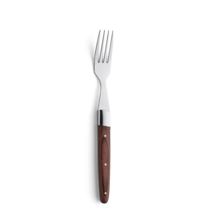 Royal Steakgabel 13/0, Griff Pakkaholz