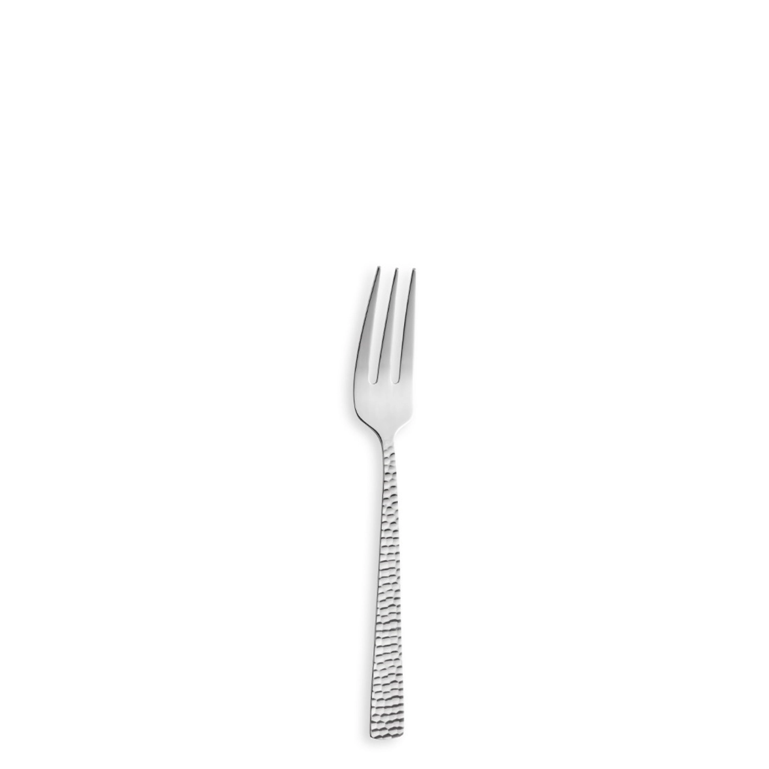 Felicity 18/0 fourchette à gâteau martelé, 15.6cm