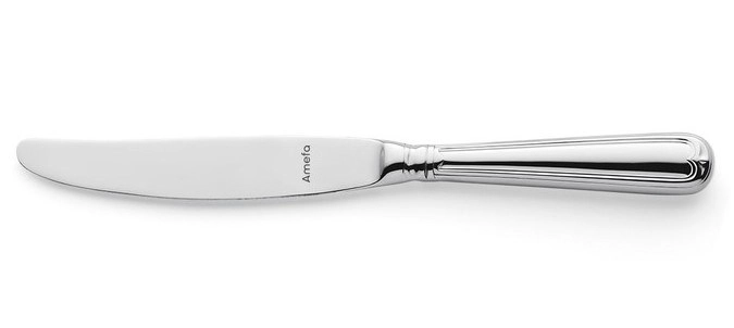 Augsburger Faden Dessertmesser Hohl. 18/10, poliert