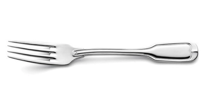 Augsburger Faden Dessertgabel 18/10, poliert