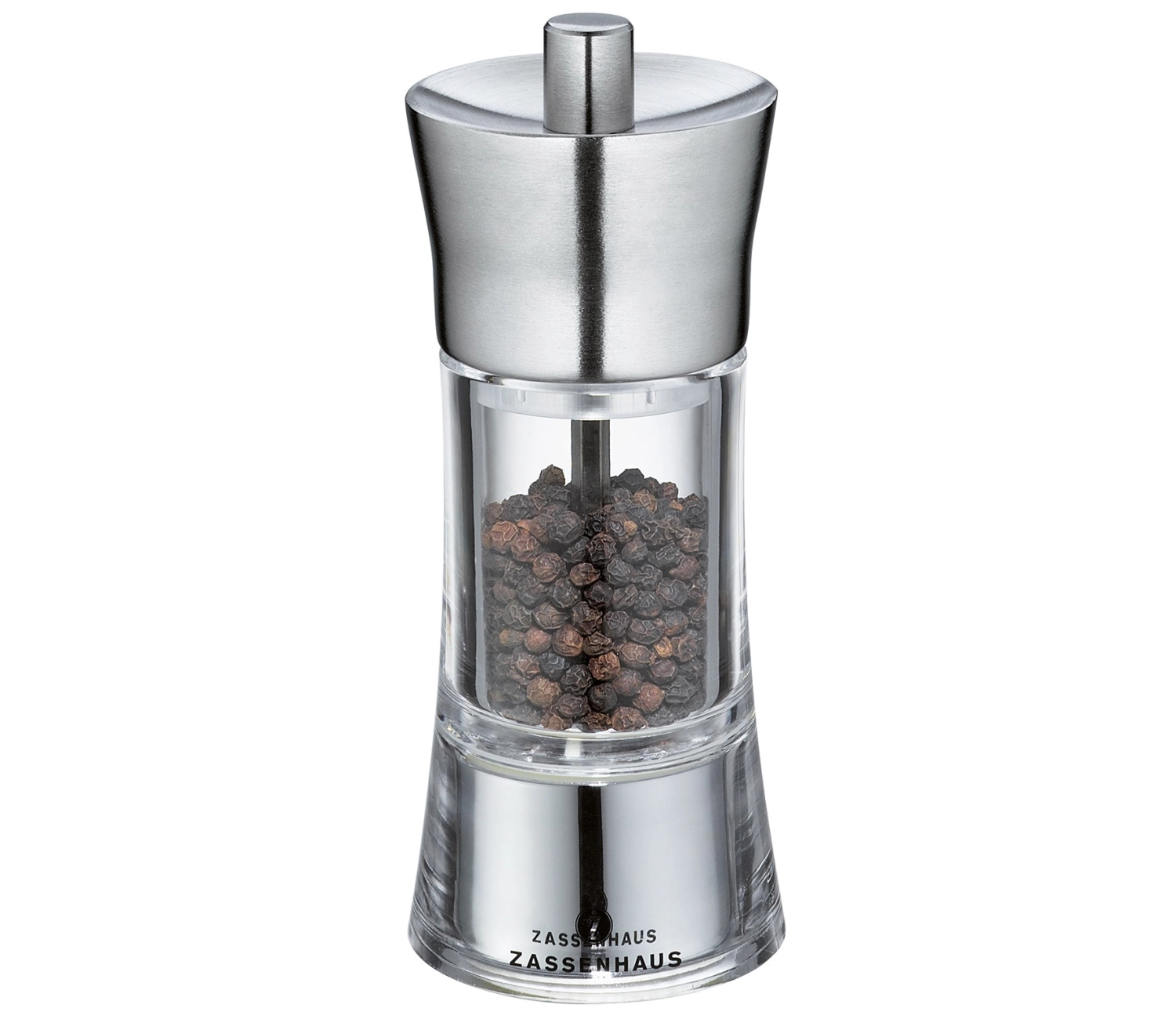 Pfeffermühle Aachen 14 cm Edelstahl/Acryl