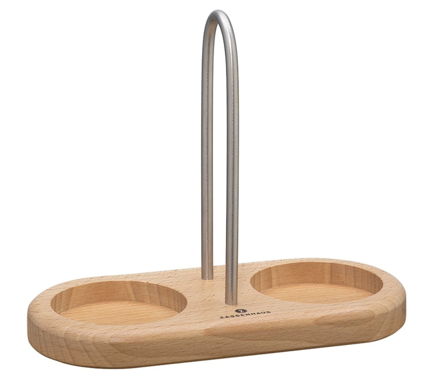 Mühlenuntersetzer mit Griff f. 2 Mühlen natur