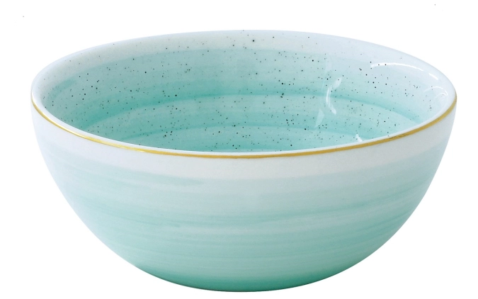 Artesanal bol, bleu, D15cm