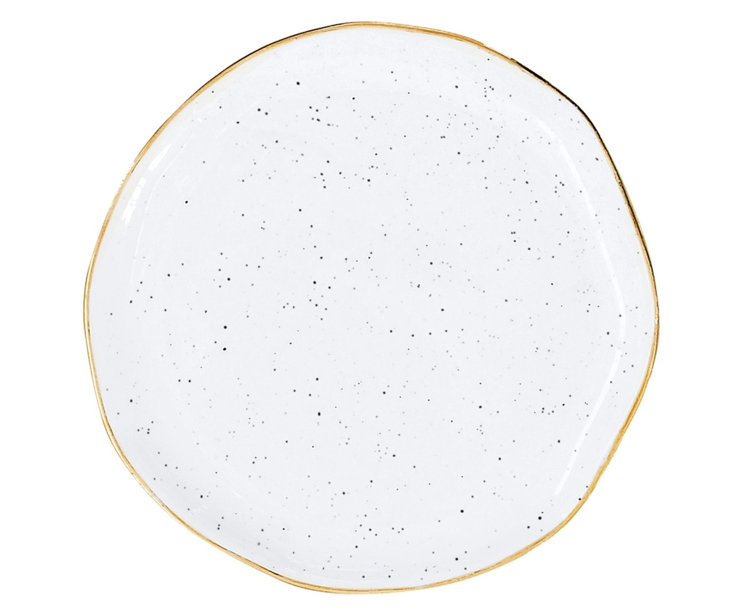 Artesanal Assiette à tapas, blanc, D10cm